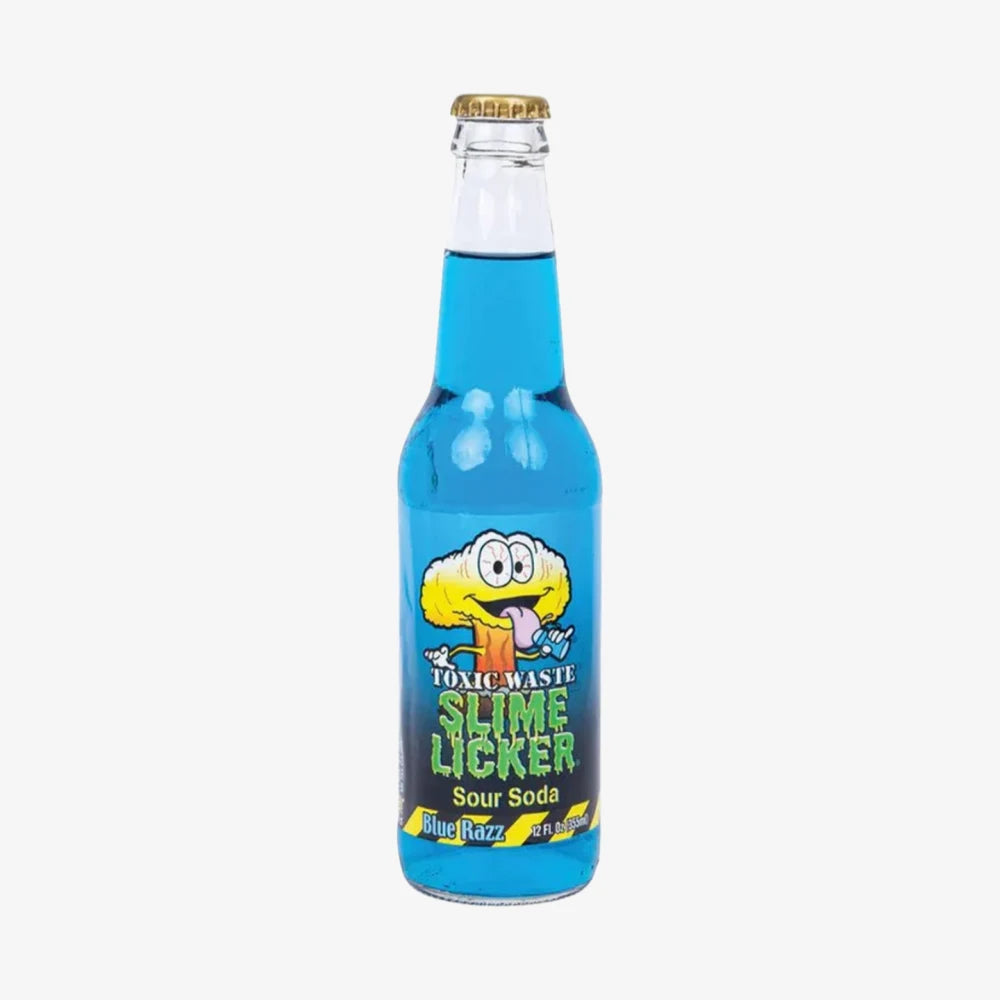 TOXIC WASTE Slime Licker Sour Soda Blue Razz 355ml