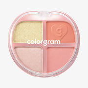 COLORGRAM Tintin Dory Eyeshadow Palette 03 Grapefruit Dory