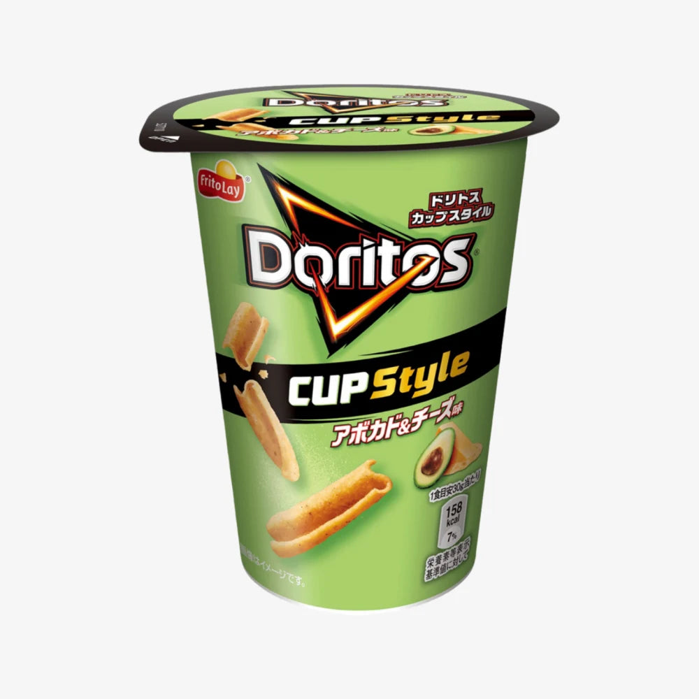 FRITO LAY Doritos Corn Chips Avocado Cheese Flavor Cup Style 60g