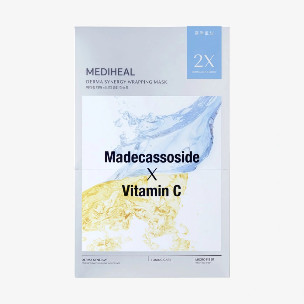 MEDIHEAL Masques enveloppants tonifiants Derma Synergy (10 unités)