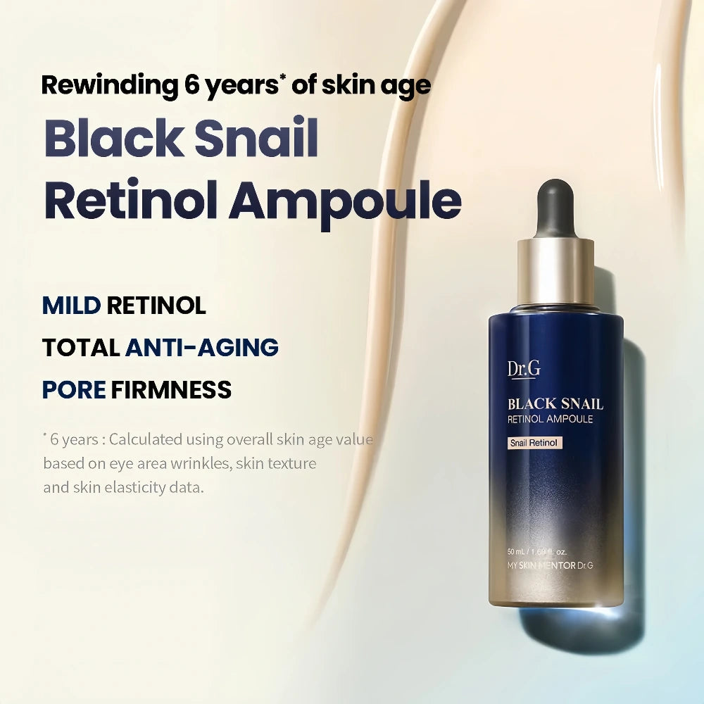 DR G Black Snail Retinol Ampoule 50ml