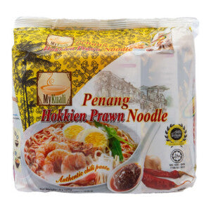 Mykuali Penang Hokkien Prawn Noodle 110g (Pack Of 4)