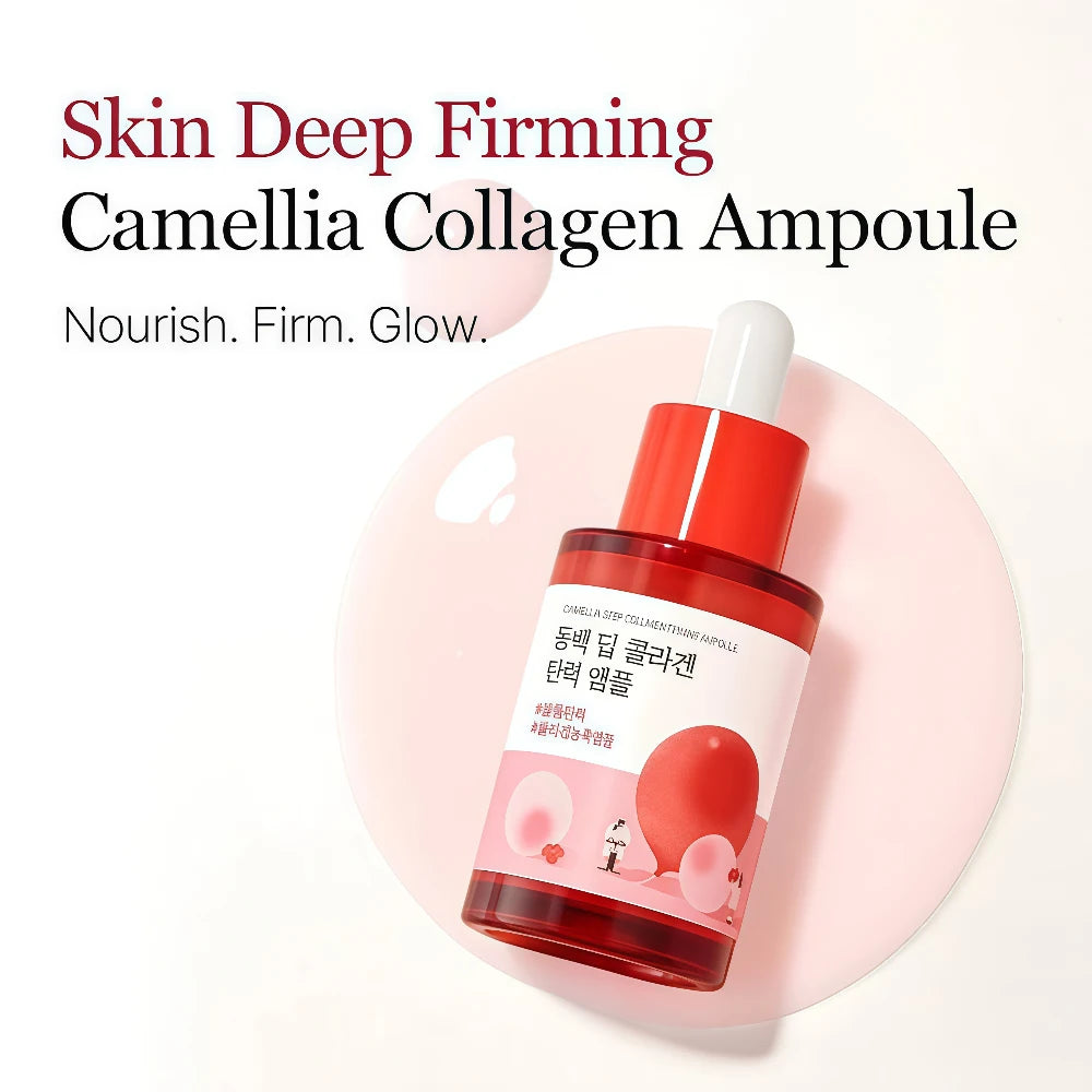 ROUND LAB Camellia Deep Collagen Firming Ampoule 30ml