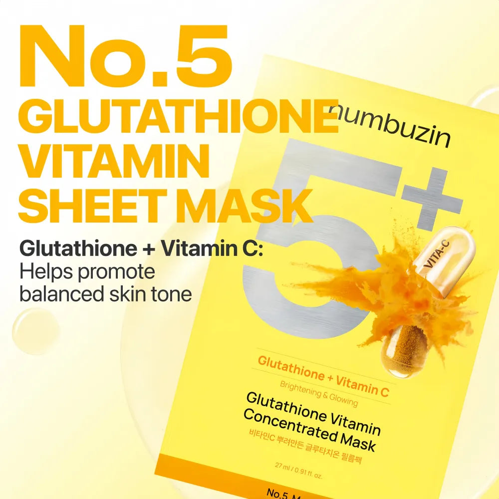 NUMBUZIN NO.5 Vitamin Spotlight Sheet Mask (5)