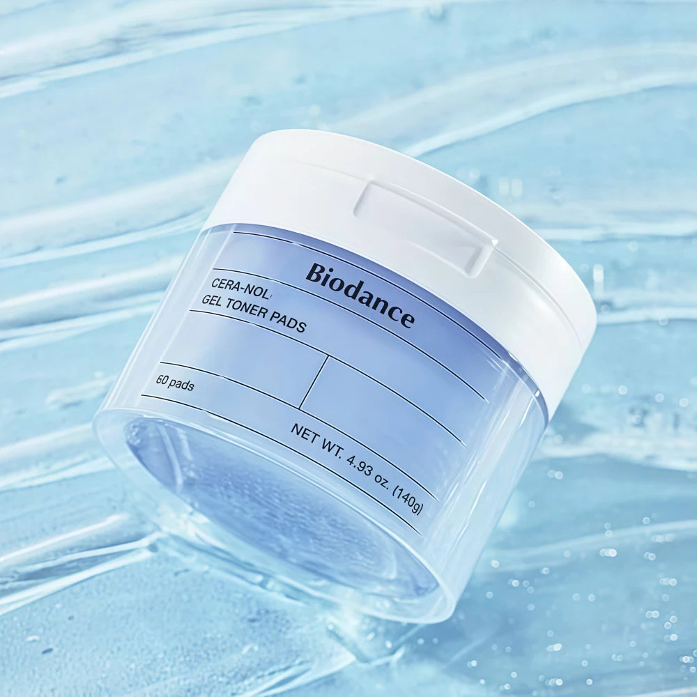 BIODANCE Cera-Nol Gel Toner Pads 60pcs