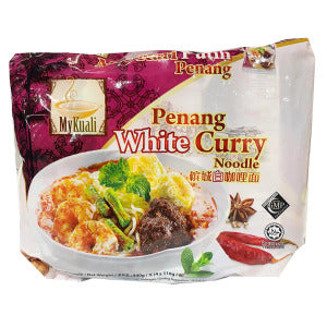 Mykuali Penang White Curry Noodle 110g (Pack Of 4)