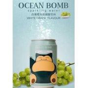 Ocean Bomb Pokemon Sparkling Water (White Grape Flavor) 330ml