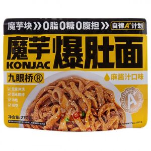 jiuyanqiao Sesame Sauce Flavor Konjac Instant Noodles 270g