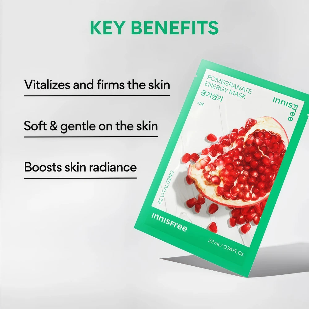 INNISFREE Energy Mask Pomegranate 1pc