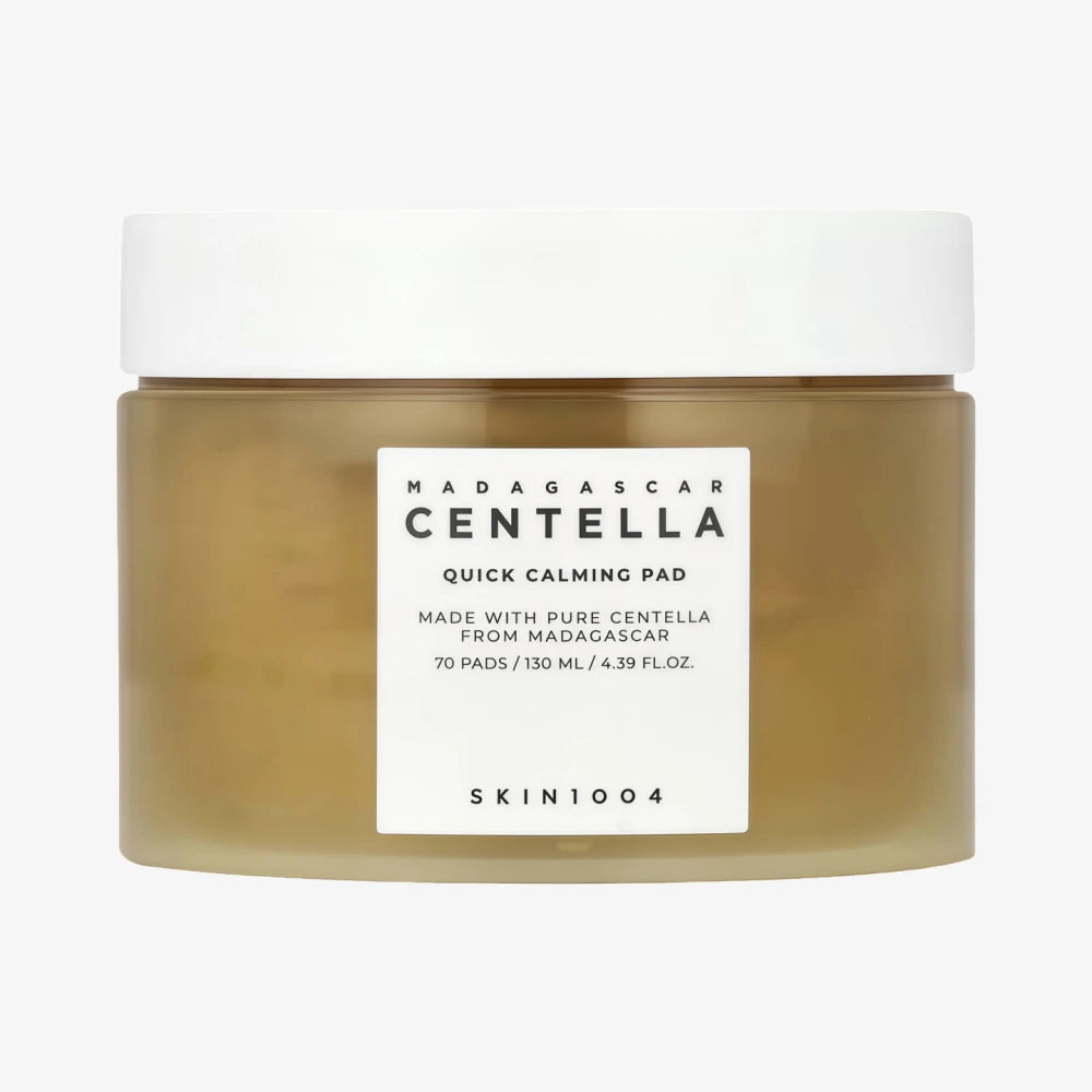 SKIN1004 -- Coussinets apaisants à action rapide (70 coussinets)