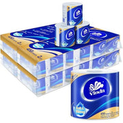 Papier toilette humide jetable Vinda (40 feuilles*5 + 10 feuilles*4)