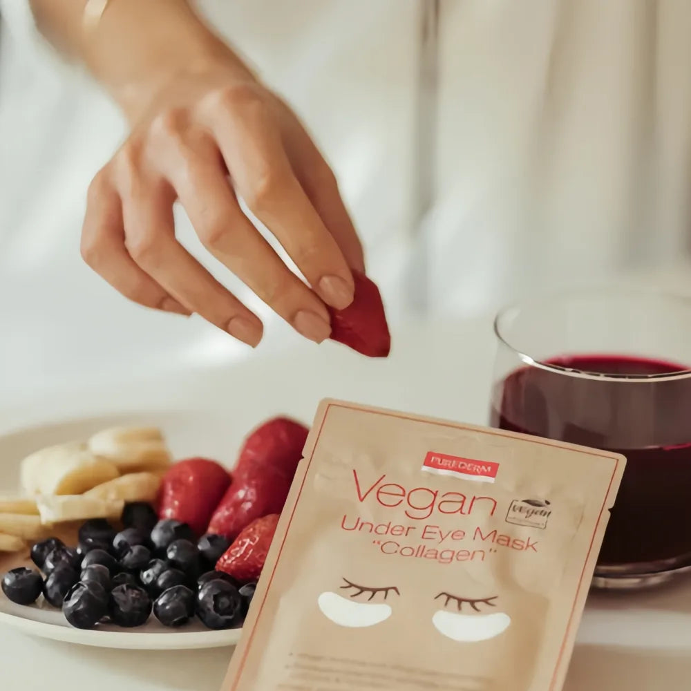 PUREDERM Vegan Under Eye Mask Collagen 30sheet