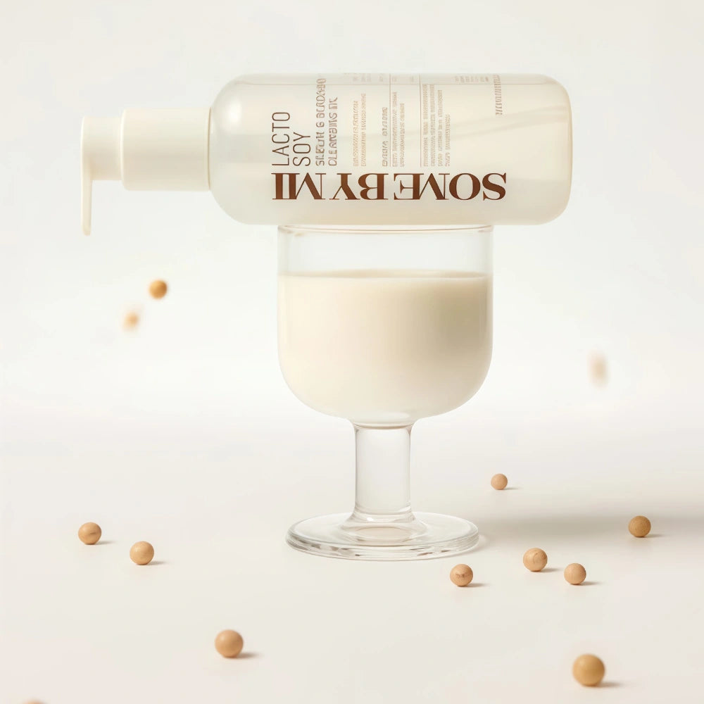 Huile nettoyante anti-sébum et points noirs SOME BY MI Lactosoy 200 ml