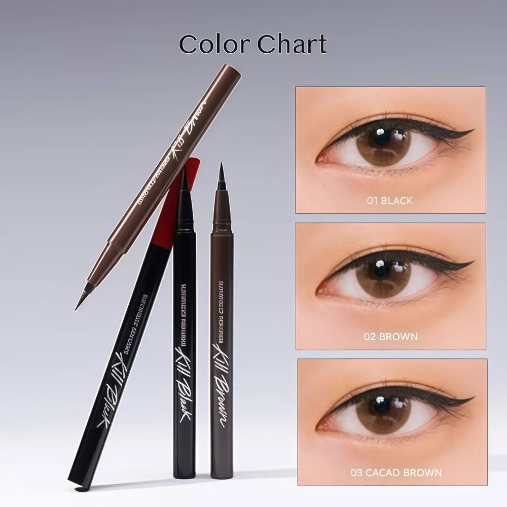 CLIO !+ Superproof Pen Liner Kill Brown 02 Brown