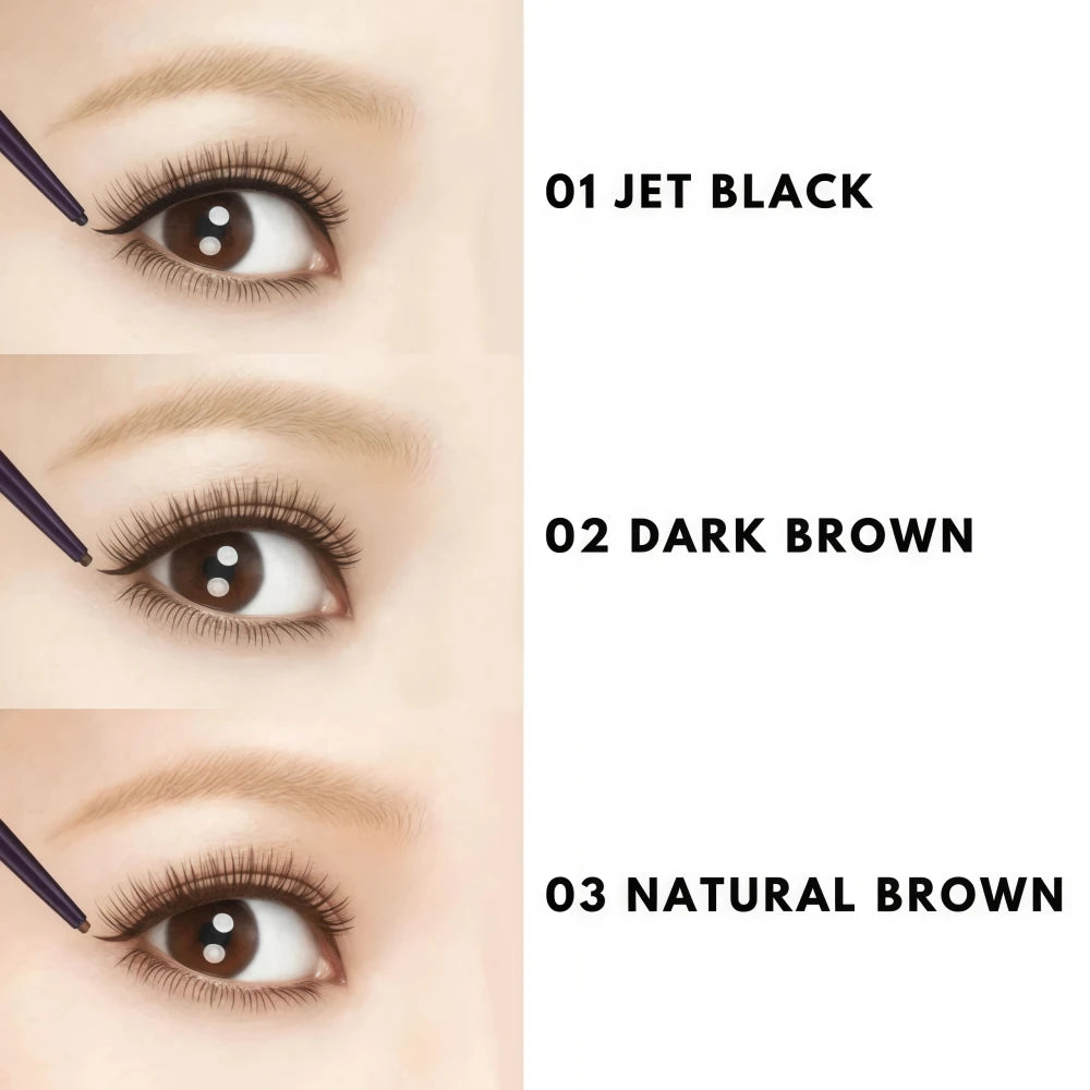 KISS ME Heroine Make Long Stay Sharp Gel Liner 03 Natural Brown