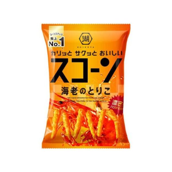 Koikeya Grilled Corn Sticks - Ebi Shrimp Flavor 70g