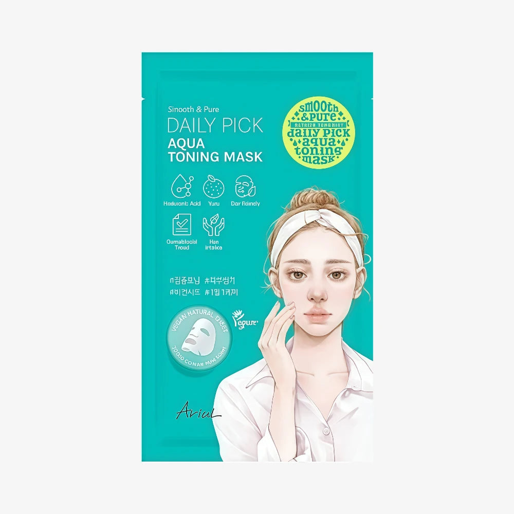 ARIUL Smooth & Pure Daily Pick Toning Mask 1pc