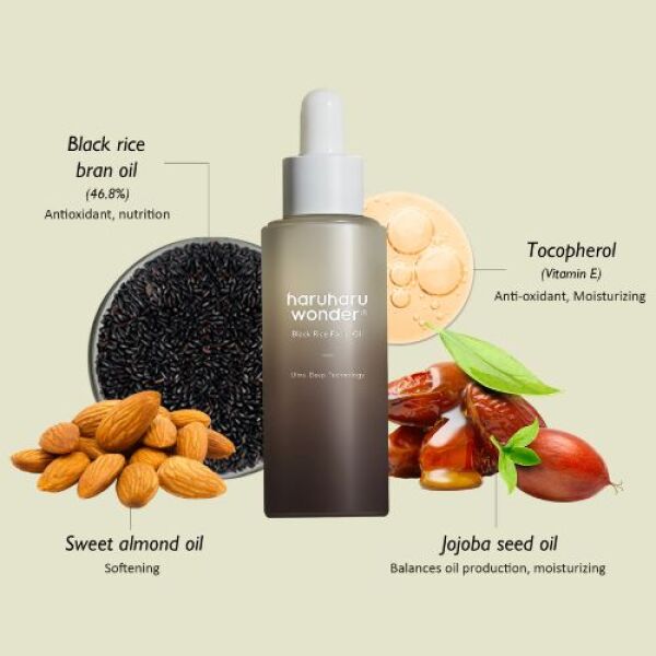HARUHARU WONDER Black Rice Facial Oil 30ml