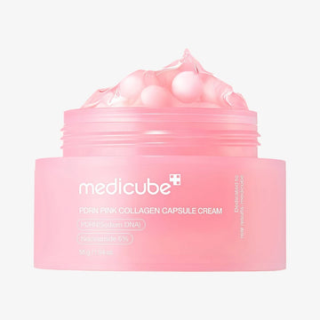 Crème en capsules de collagène rose Medicube PDRN