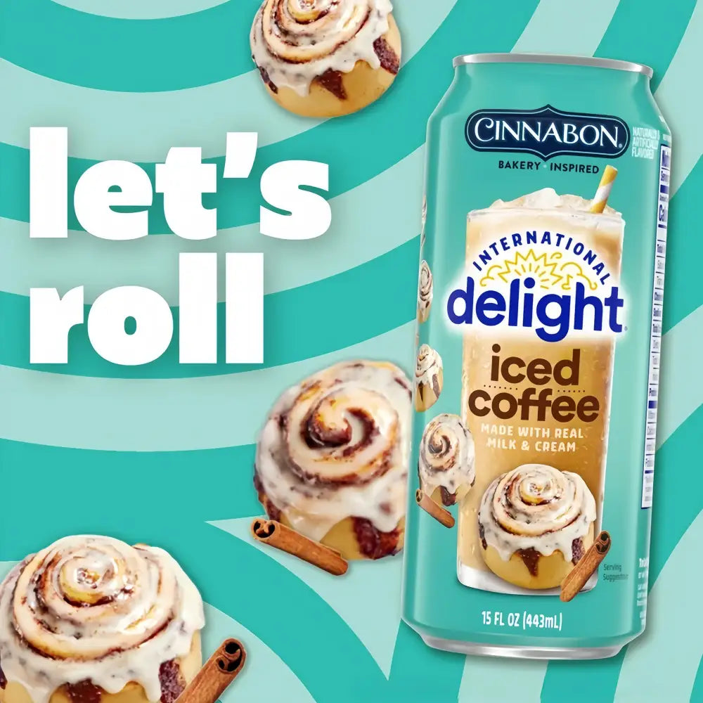 INTERNATIONAL DELIGHT Iced Coffee - Cinnabon 473ml