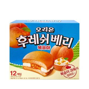 ORION Tarte aux fruits rouges frais, saveur pêche, 336 g