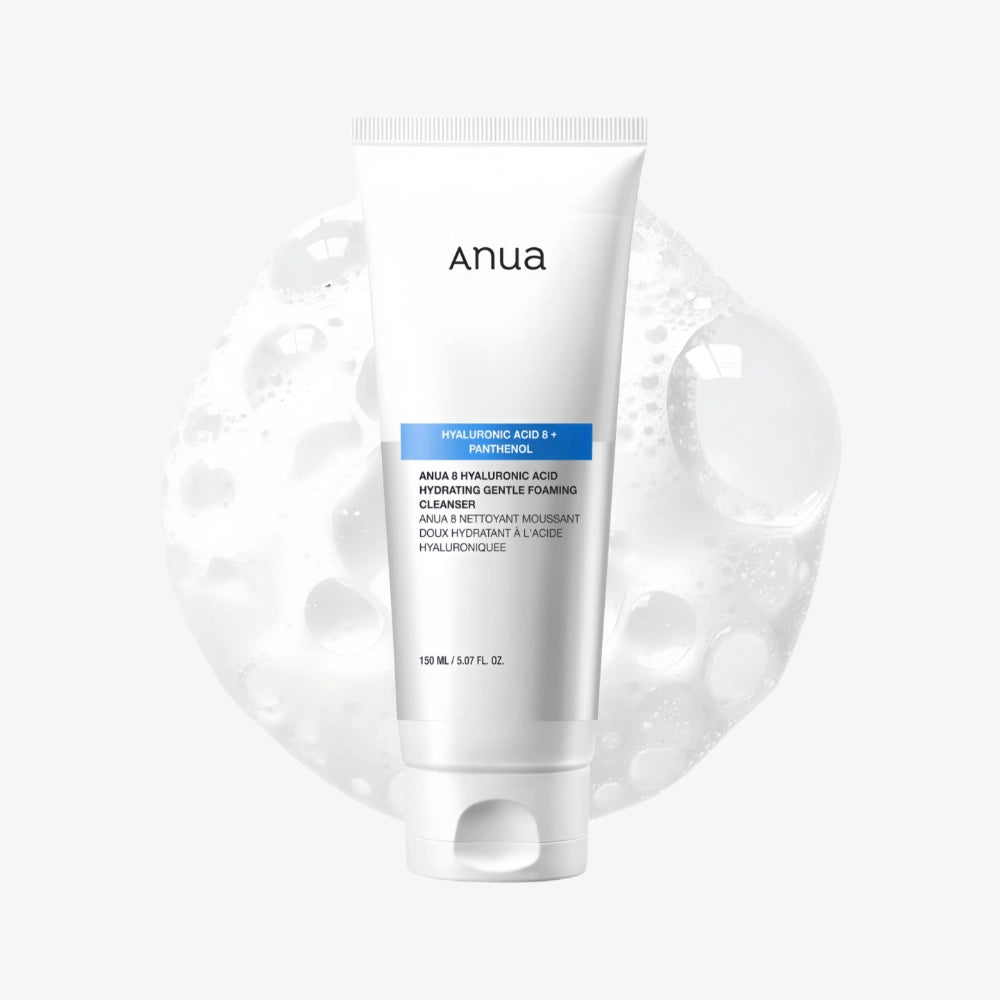 ANUA 8 Hyaluronic Acid Hydrating Gentle Foaming Cleanser 150ml