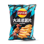 Lay's Big Wave Potato Chips Grilled Squid Flavor 135g