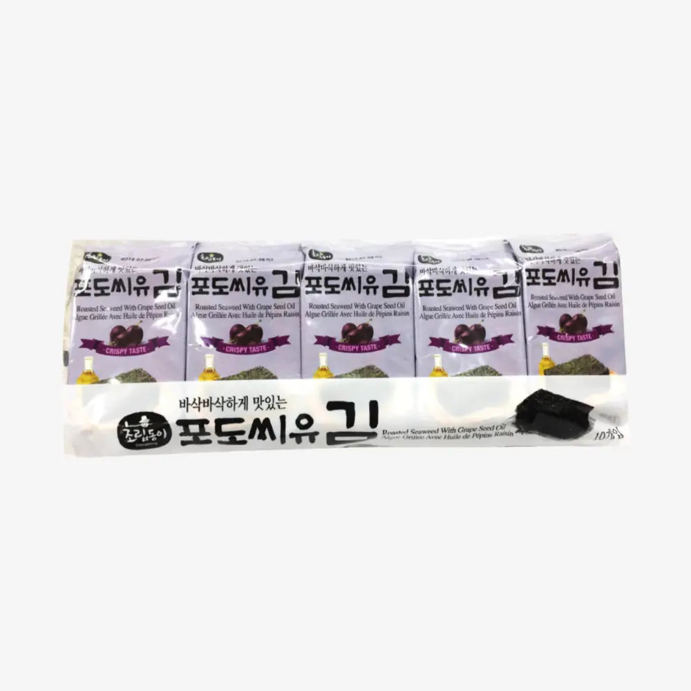 CHORIPDONG GIM Roasted Laver With Grape Oil (5g*10)