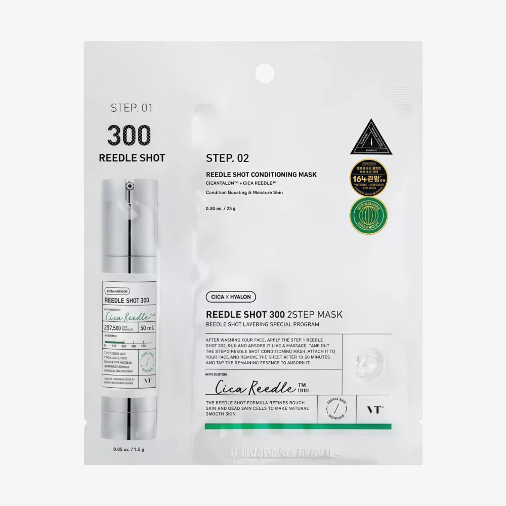 VT Mild 300 Reedle Shot 2-Step Mask 1pc