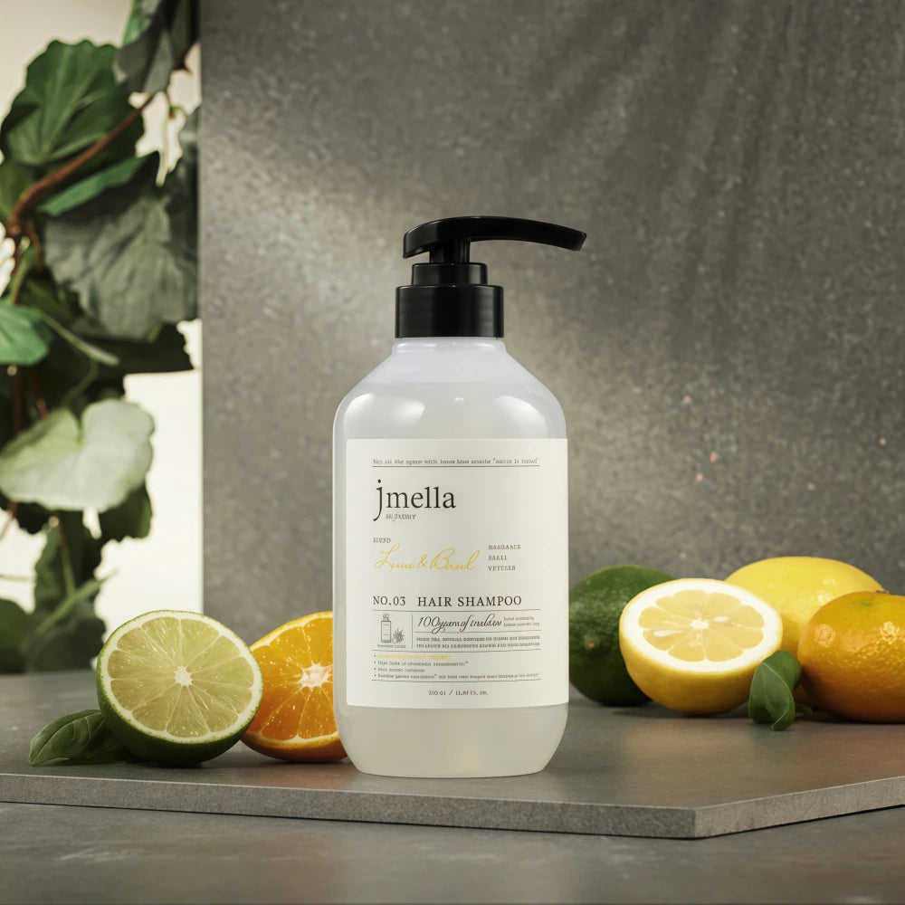 JMELLA EN FRANCE 03 Shampoing Citron Vert &amp; Basilic 500 ml 