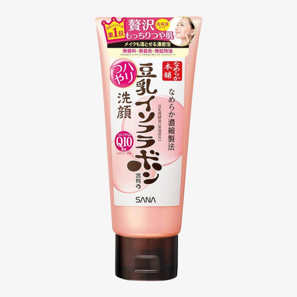 Nettoyant visage SANA Q10 rose 150 g 