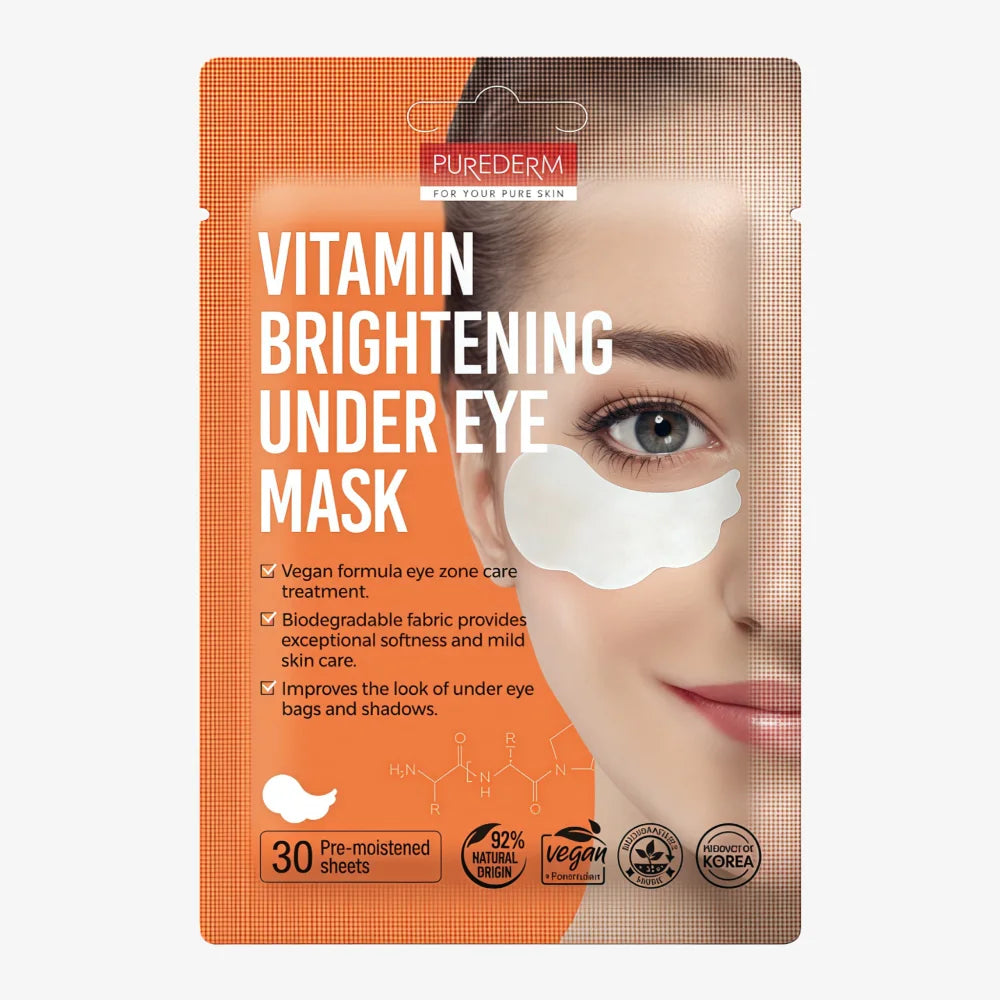 PUREDERM Vitamin Brightening Under Eye Mask 30sheets