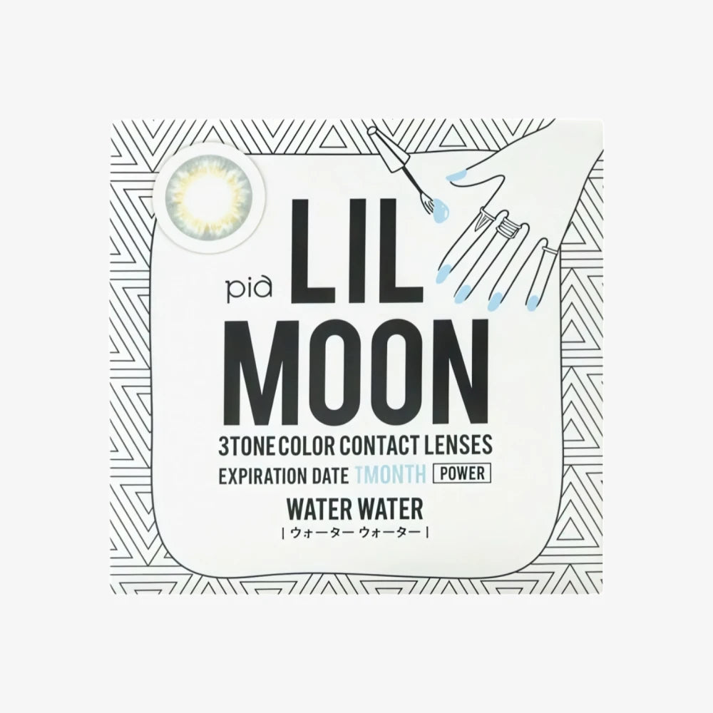 Lentilles de contact mensuelles LIL MOON (Eau Eau) (1 lentille) -4,00