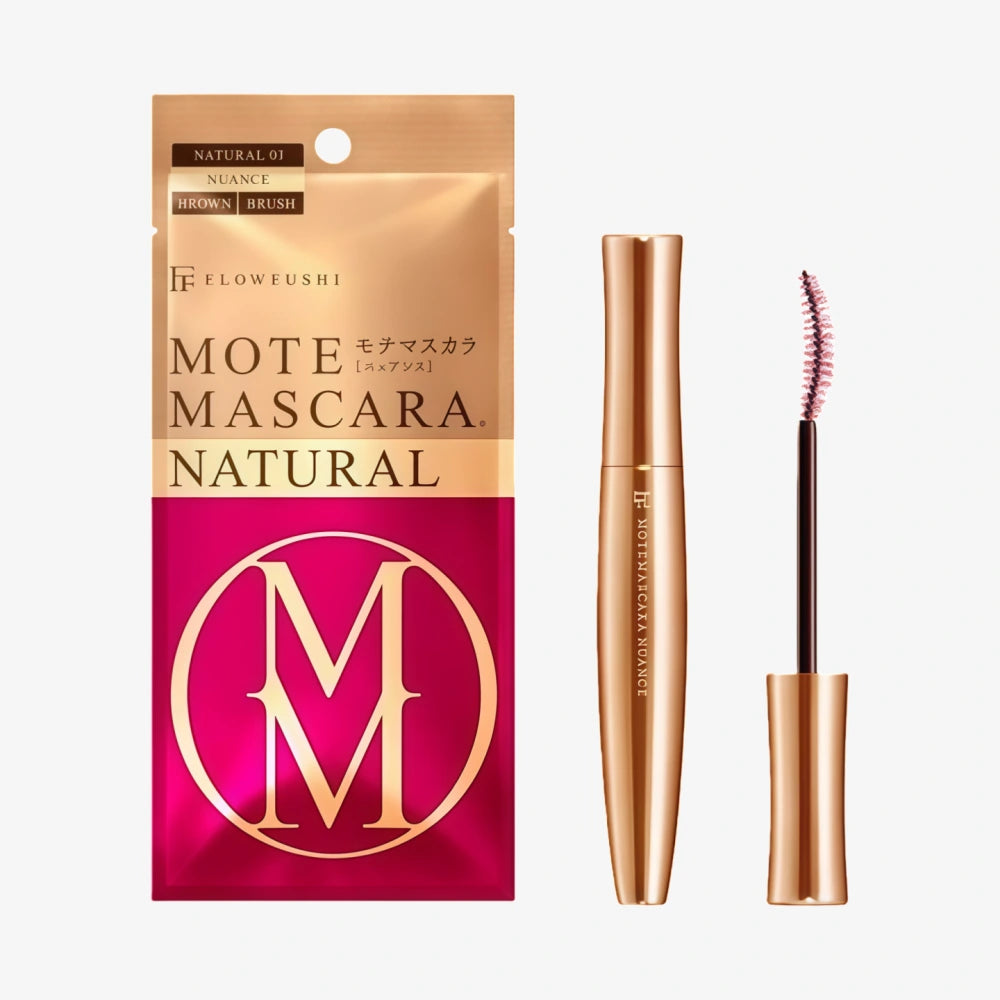 FLOWFUSHI Mascara Mote Naturel 03 Nuance Brun Brosse