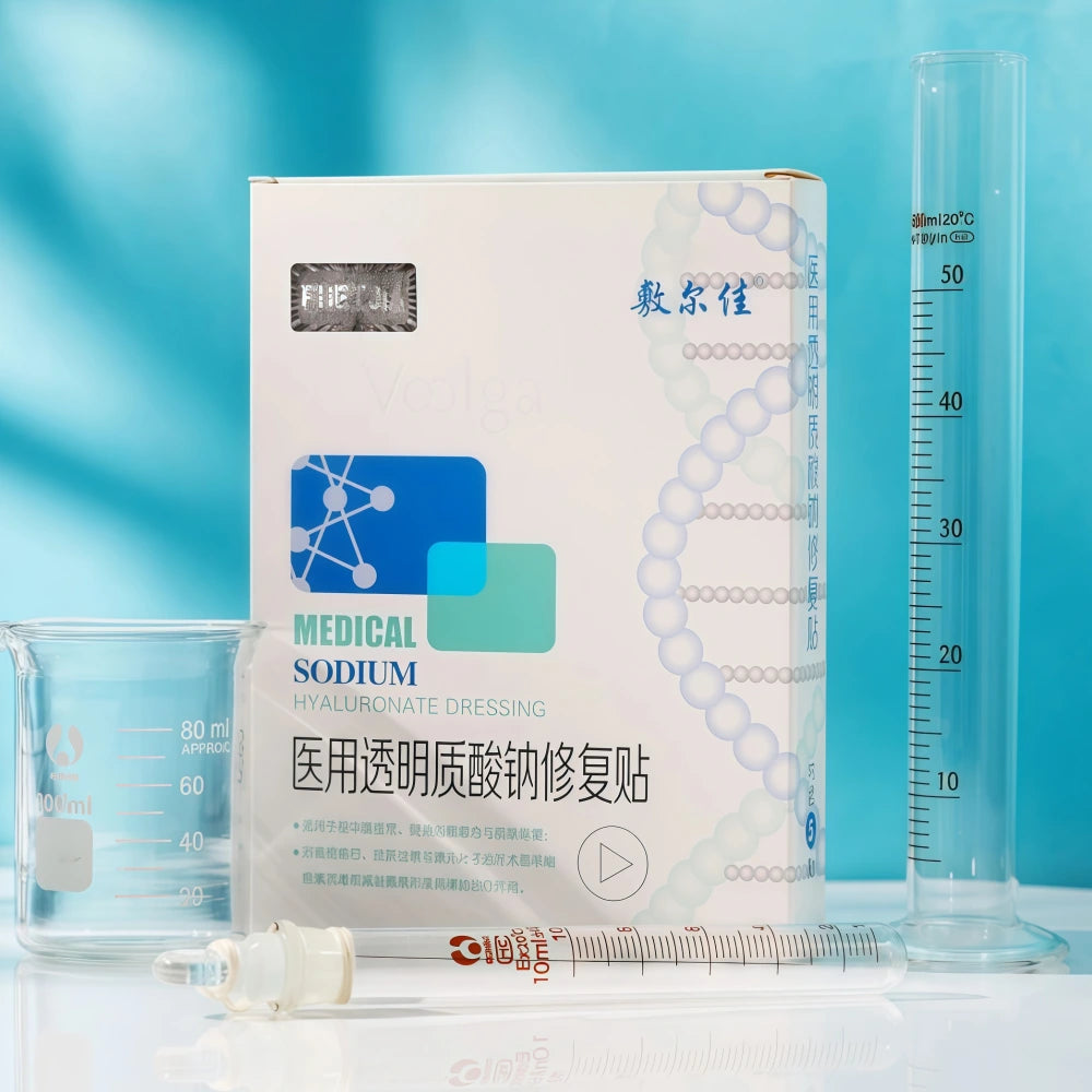 Pansement Voolga Medical à l'hyaluronate de sodium (blanc) 