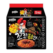 Nouilles au poulet épicées Paldo Volcano 140 g x 4 sachets