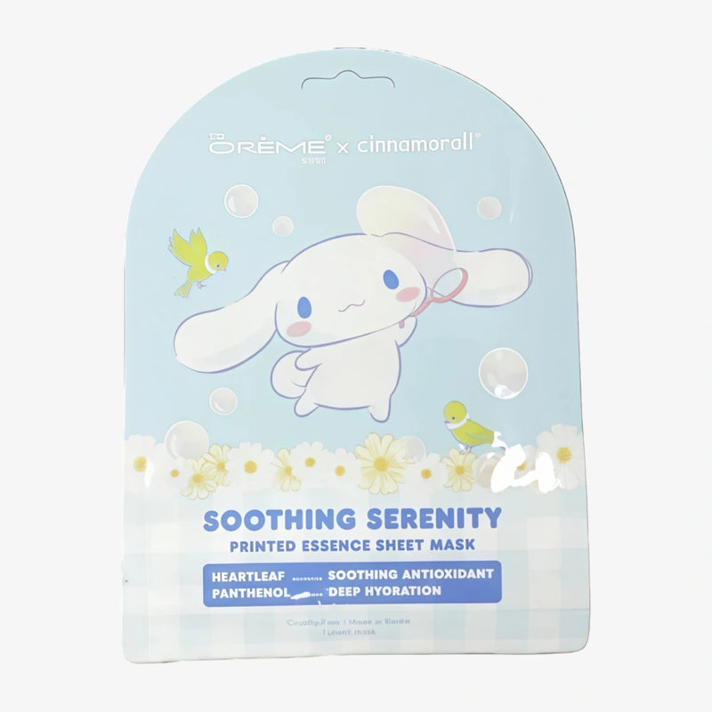 THE CREME SHOP Cinnamoroll Soothing Serenity Sheet Mask