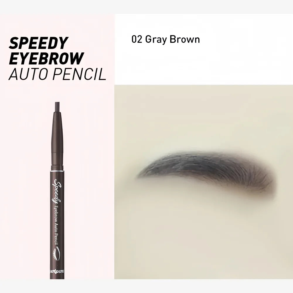 PERIPERA Speedy Eyebrow Auto Pencil 02 Gray Brown
