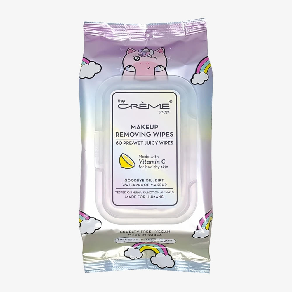 THE CREME SHOP Cleansing Towelettes Lemon 60pcs