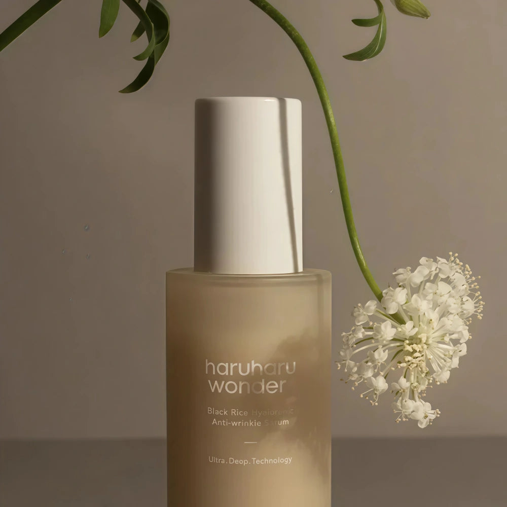 HARUHARU WONDER Sérum anti-rides à l'acide hyaluronique et au riz noir 50 ml