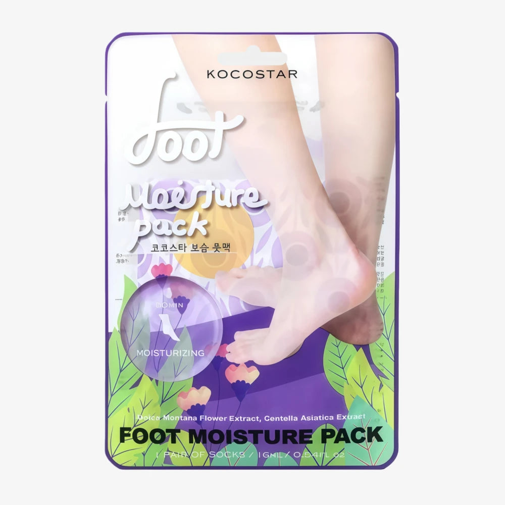 KOCOSTAR Pack Hydratant Pieds Violet