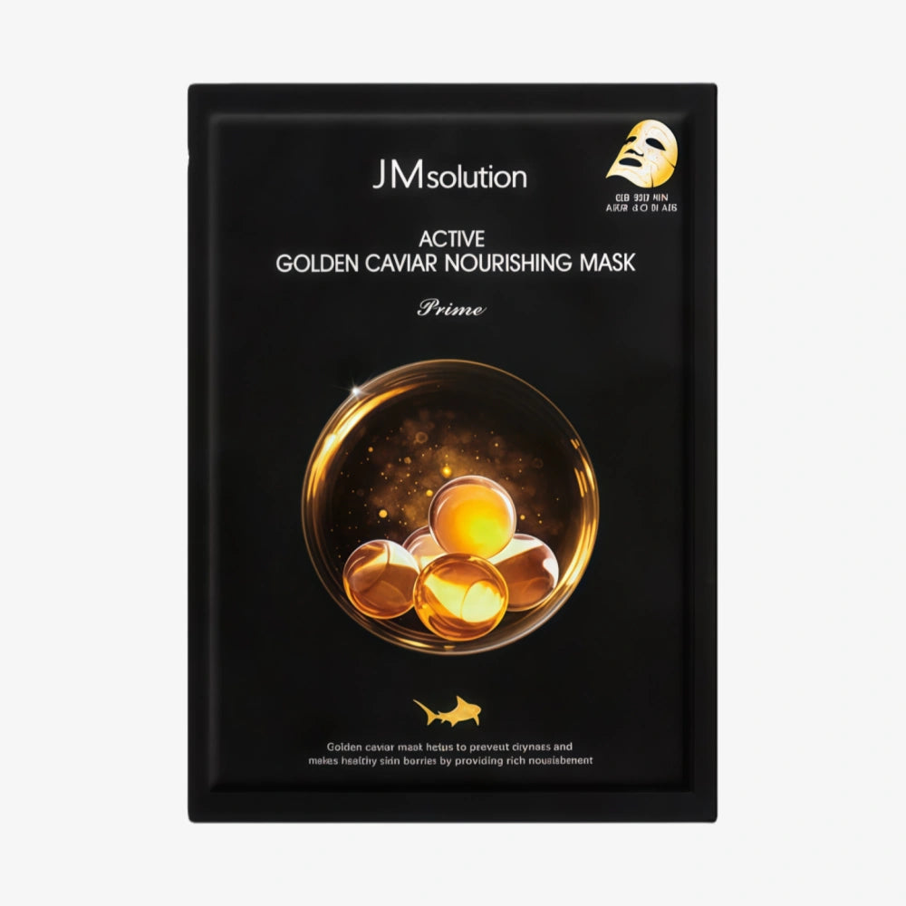 JM SOLUTION Active Golden Caviar Nourishing Mask 1pc