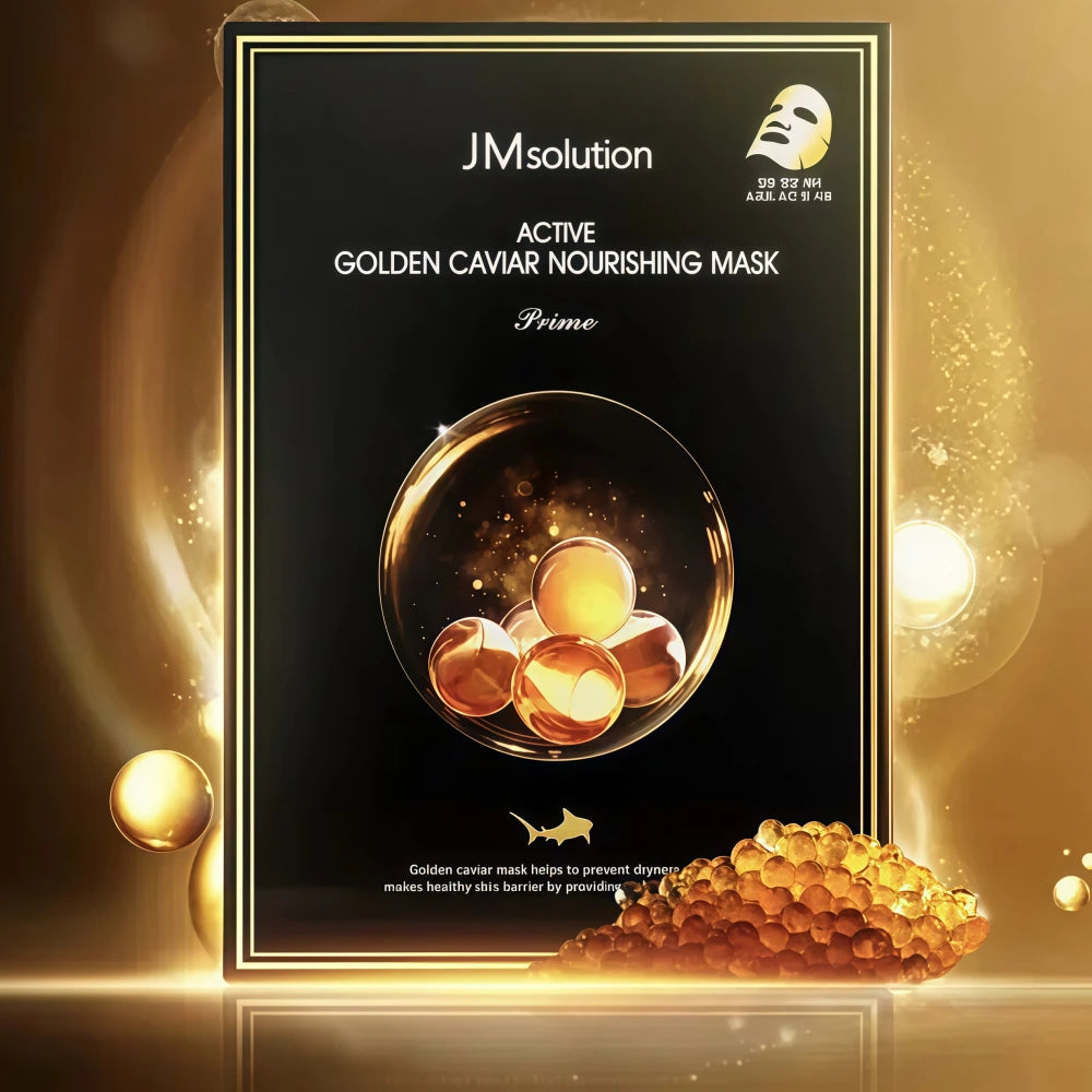 JM SOLUTION Active Golden Caviar Nourishing Mask 1pc