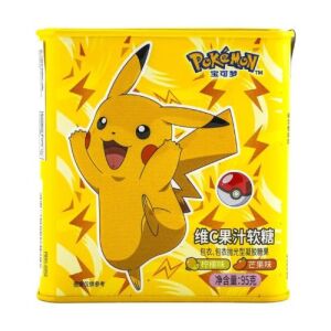 LDXT Pokemon Vitamin C Gummy Can (Lemon & Mango) 75g
