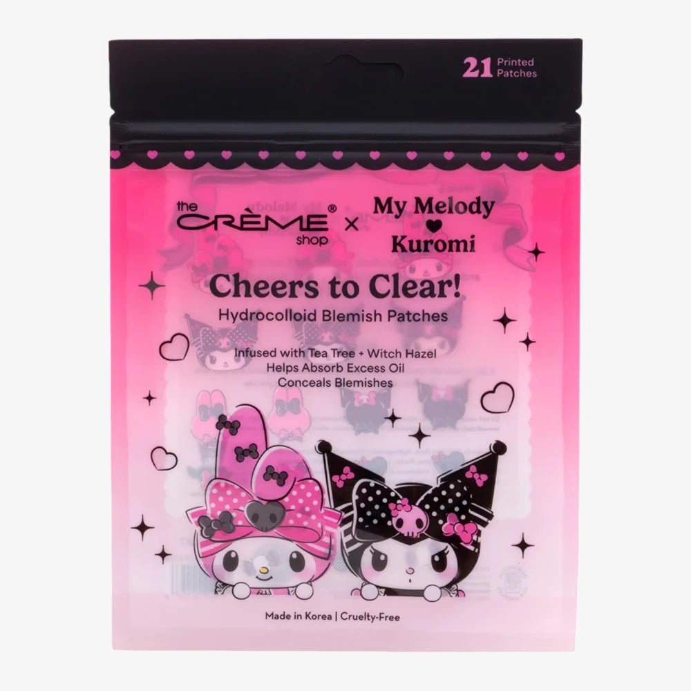 THE CREME SHOP Cheers to Clear Hydrocolloid Patches 21 Patches