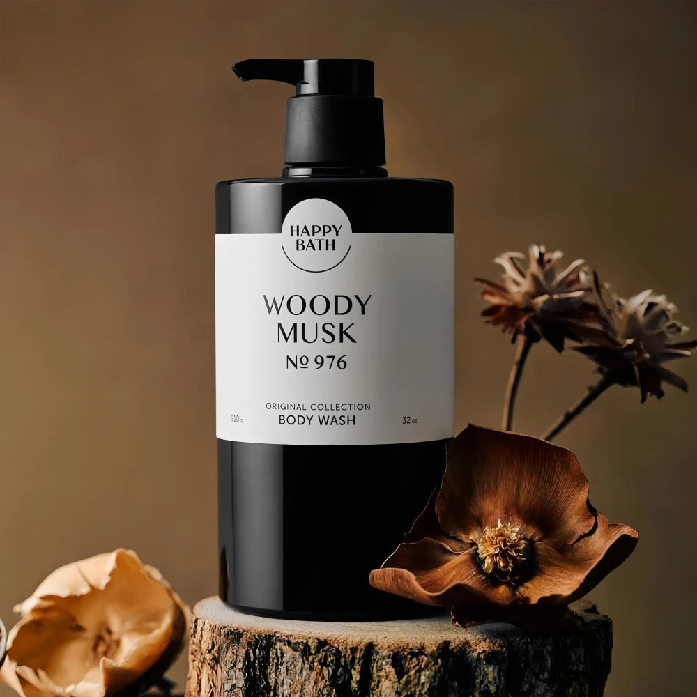 Gel douche HAPPY BATH Bois Musc 910 g