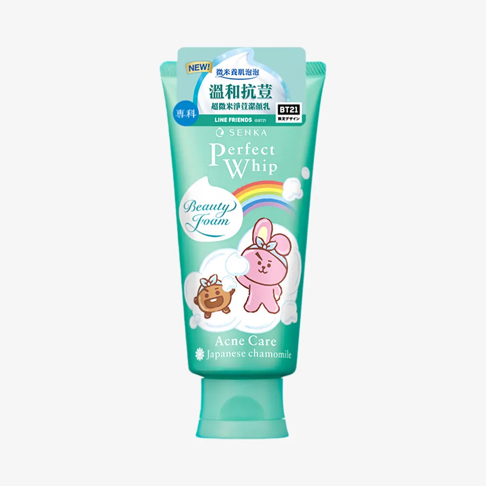 SHISEIDO SENKA Perfect Whip Pore Care Cleanser BT21 100g