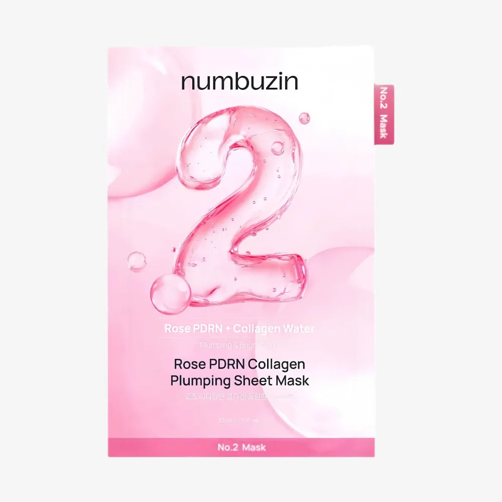 NUMBUZIN No.2 Rose PDRN Collagen Plumping Sheet Mask (1)