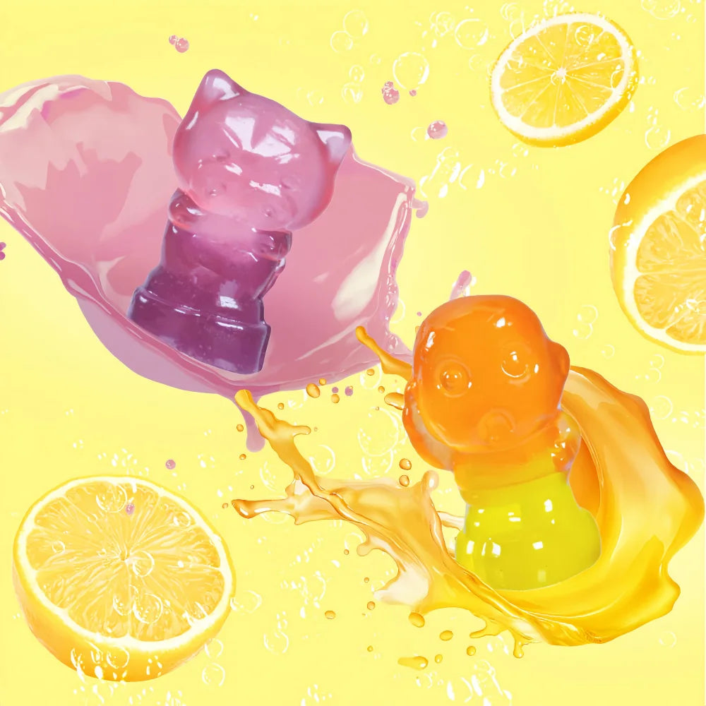 AMOS CRAYON SHIN Gummy Lemon Soda Flavor