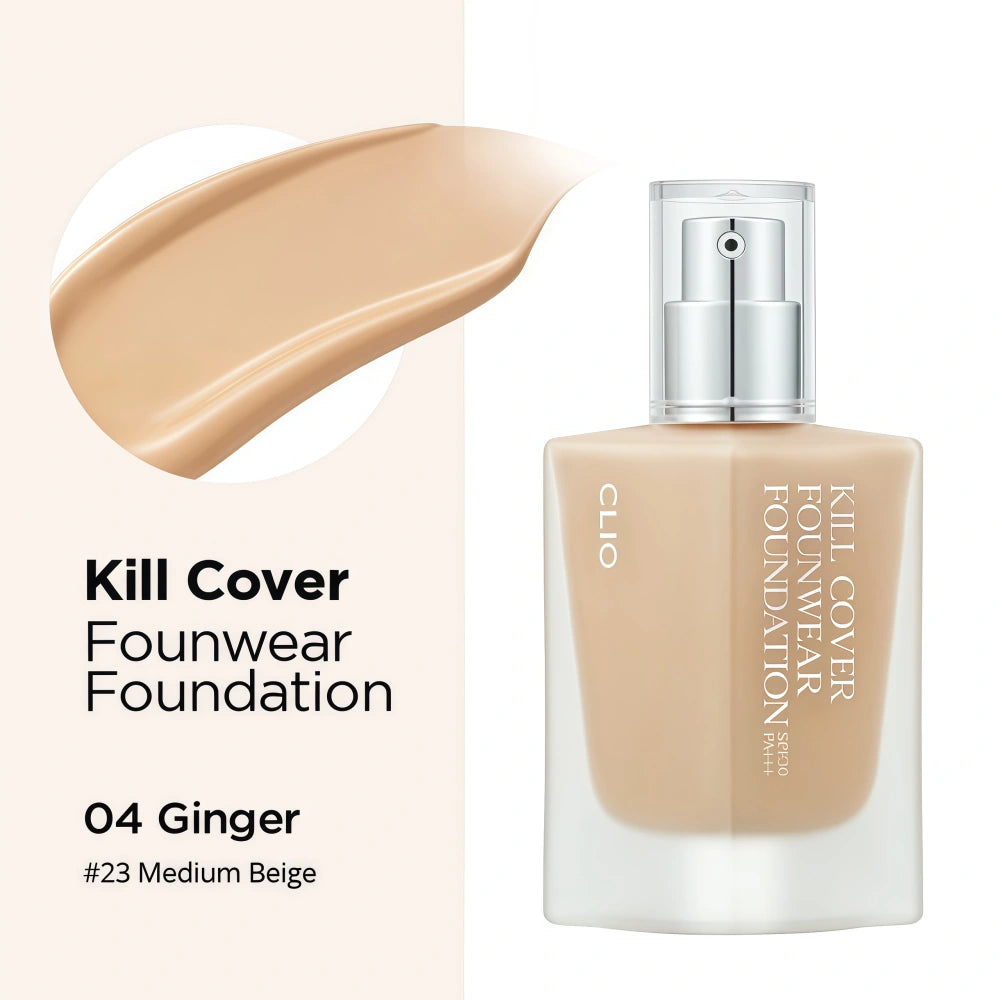 CLIO Kill Cover Founwear Foundation 4 Ginger
